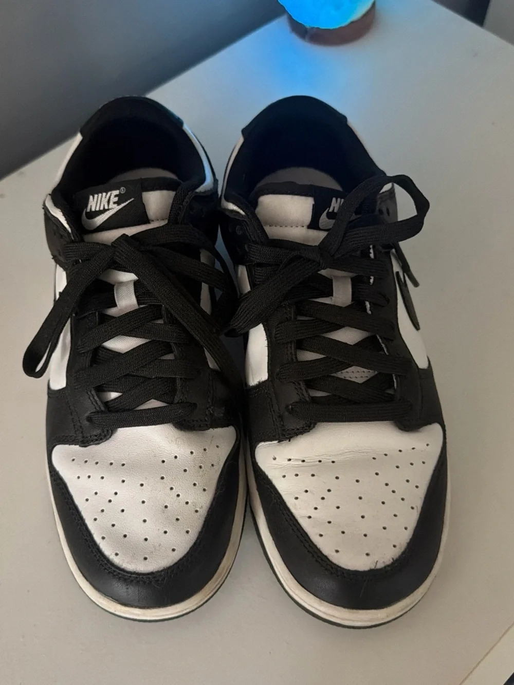 Nike Black and White Low-Top Sneakers